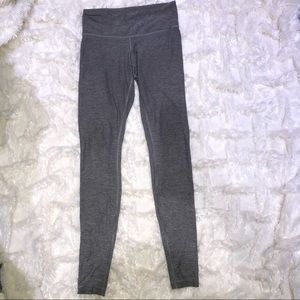 Lululemon gray wunder under pant full on hi rise